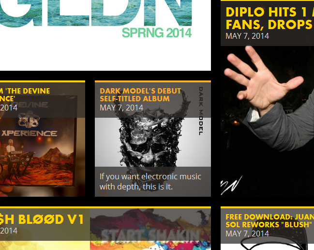 Dark Model on DJZ magazine