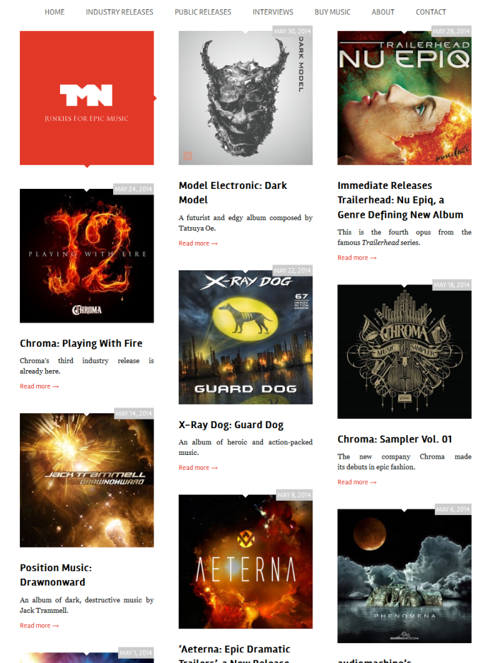 Dark Model album review on Trailer Music News_0530