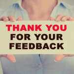 Thanks for your comments