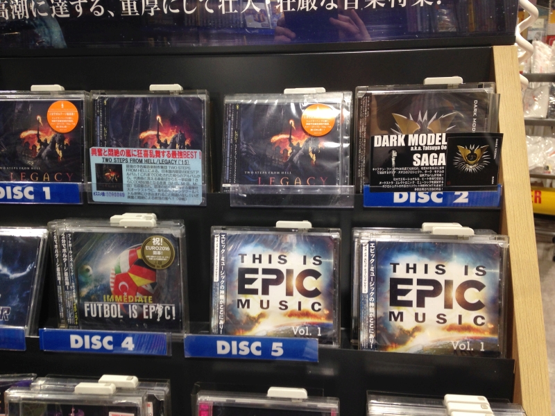 Dark Model at Tower Records Shibuya 2